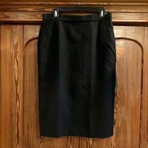 Giorgio Sant Angelo skirt 100% wool black 14